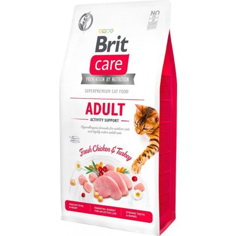 BRIT Care Cat Grain-Free Adult Activity Support - sucha karma z kurczakiem dla kotów aktywnych - 7 kg BRIT Care Cat Grain-Free Adult Activity Support - sucha karma z kurczakiem dla kotów aktywnych - 7 kg