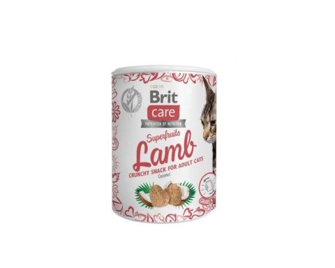BRIT Care Cat Snack Superfruits Lamb - przysmak dla kota - 100 g BRIT Care Cat Snack Superfruits Lamb - przysmak dla kota - 100 g