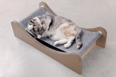 CARTON+ PETS Mia - hamak dla kota - 72x36 cm CARTON+ PETS Mia - hamak dla kota - 72x36 cm