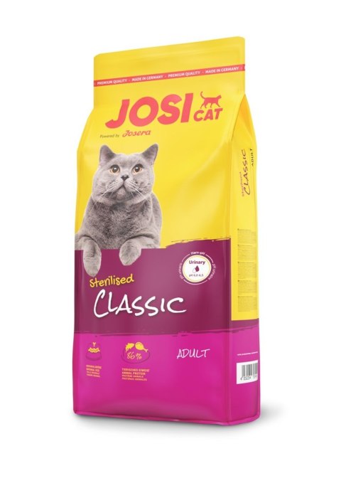 JOSERA JosiCat Classic Sterilised - karma dla kotów sterylizowanych - 18kg JOSERA JosiCat Classic Sterilised - karma dla kotów sterylizowanych - 18kg