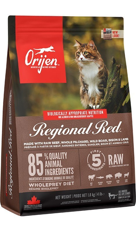 ORIJEN Cat Regional Red - sucha karma dla kota - 1,8kg ORIJEN Cat Regional Red - sucha karma dla kota - 1,8kg