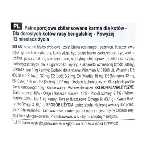 ROYAL CANIN Bengal Adult - sucha karma dla dorosłego kota - 2 kg ROYAL CANIN Bengal Adult - sucha karma dla dorosłego kota - 2 kg