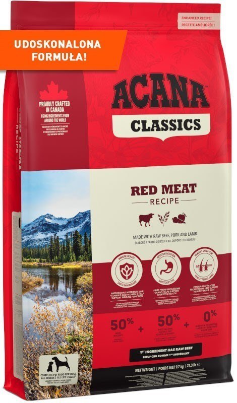 ACANA Classics Red Meat - sucha karma dla psa - 9,7 kg ACANA Classics Red Meat - sucha karma dla psa - 9,7 kg