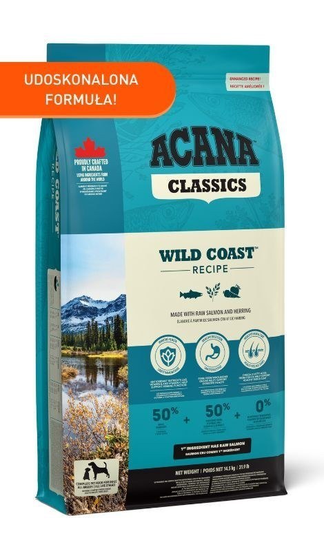 ACANA Classics Wild Coast - sucha karma dla psa - 14,5 kg ACANA Classics Wild Coast - sucha karma dla psa - 14,5 kg