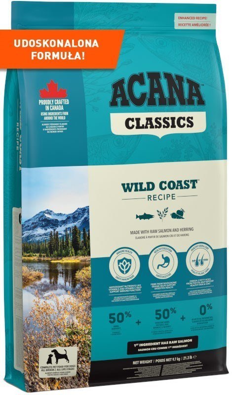 ACANA Classics Wild Coast - sucha karma dla psa - 9,7 kg ACANA Classics Wild Coast - sucha karma dla psa - 9,7 kg