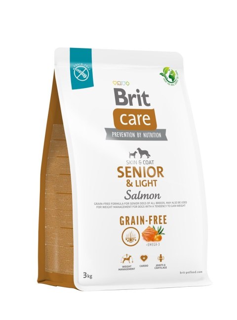 BRIT Care Grain-Free Senior & Light Salmon - sucha karma dla psa - 3 kg BRIT Care Grain-Free Senior & Light Salmon - sucha karma dla psa - 3 kg