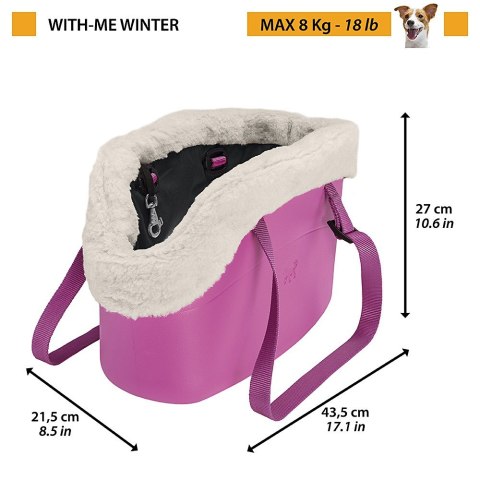 FERPLAST With-me Winter - transporter dla psa FERPLAST With-me Winter - transporter dla psa