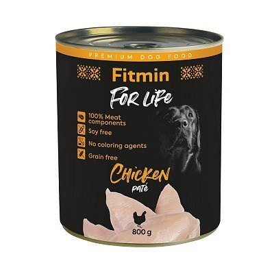 FITMIN for Life Kurczak - mokra karma dla psa - 800 g FITMIN for Life Kurczak - mokra karma dla psa - 800 g