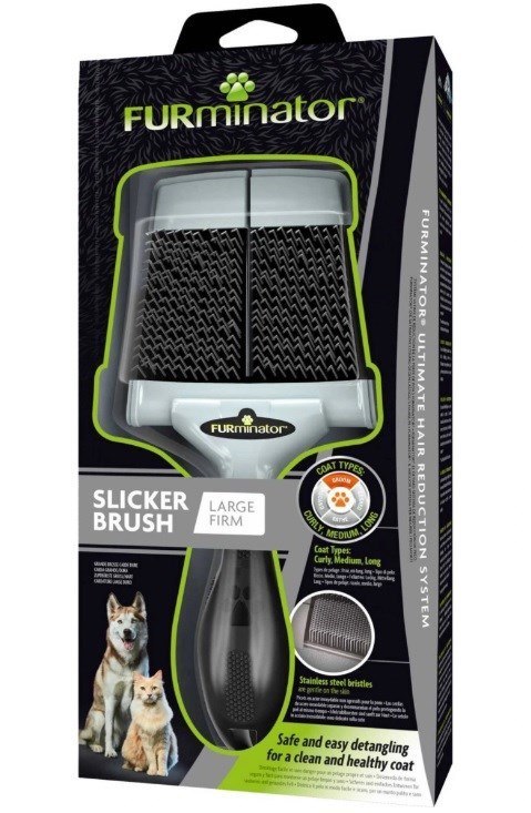 FURminator - Szczotka pudlówka dla psów i kotów - L Firm FURminator - Szczotka pudlówka dla psów i kotów - L Firm