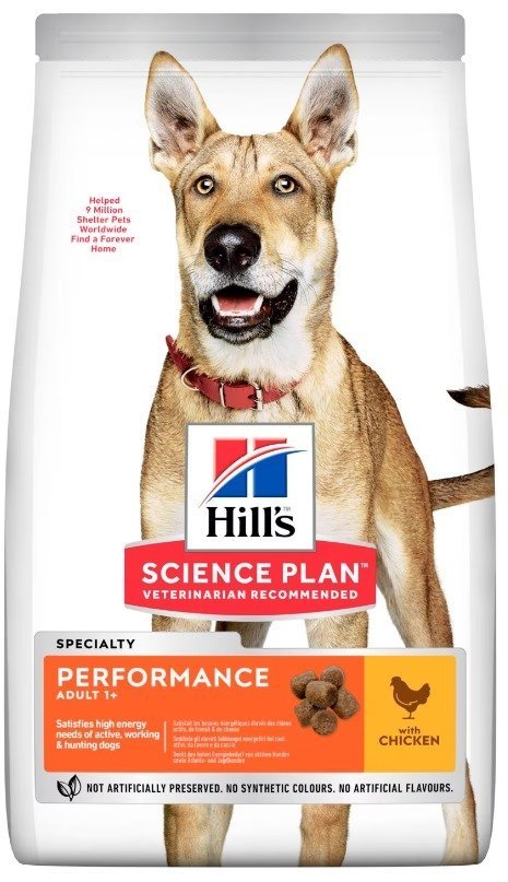 HILL'S Science plan canine adult performance chicken dog 14Kg HILL'S Science plan canine adult performance chicken dog 14Kg