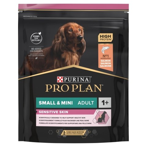 PURINA PRO PLAN Adult Small & Mini Sensitive Skin - sucha karma dla psa - 0,7 kg PURINA PRO PLAN Adult Small & Mini Sensitive Skin - sucha karma dla psa - 0,7 kg