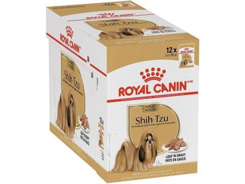 ROYAL CANIN BHN Shih Tzu Adult w formie pasztetu - mokra karma dla psa dorosłego - 12x85g ROYAL CANIN BHN Shih Tzu Adult w formie pasztetu - mokra karma dla psa dorosłego - 12x85g