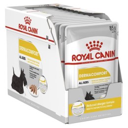 ROYAL CANIN CCN DERMACOMFORT LOAF mokra karma dla psa dorosłego - 12x85g