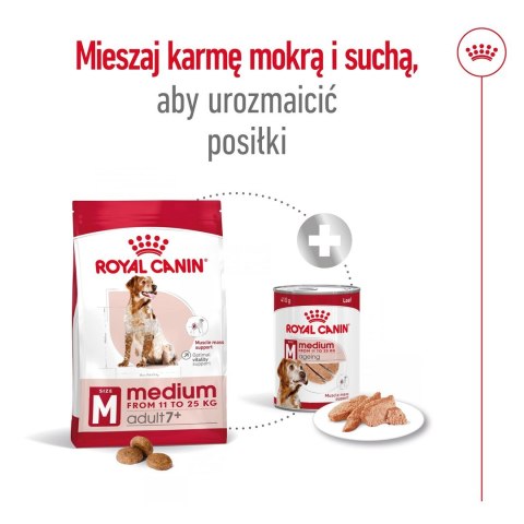 ROYAL CANIN SHN Medium Adult 7+ - sucha karma dla psa dorosłego - 15 kg ROYAL CANIN SHN Medium Adult 7+ - sucha karma dla psa dorosłego - 15 kg