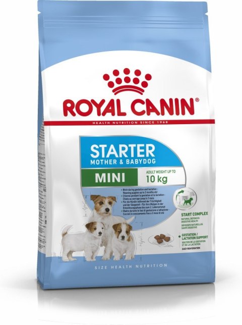 ROYAL CANIN Starter Mini Mother & Babydog - sucha karma dla szczeniąt i suk w ciąży oraz okresie laktacji - 1 kg ROYAL CANIN Starter Mini Mother & Babydog - sucha karma dla szczeniąt i suk w ciąży oraz okresie laktacji - 1 kg