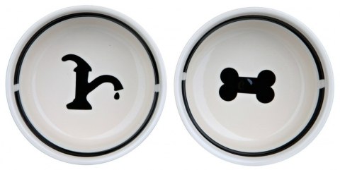 TRIXIE Miski ceramiczne na stojaku Eat on Feet 24642 TRIXIE Miski ceramiczne na stojaku Eat on Feet 24642