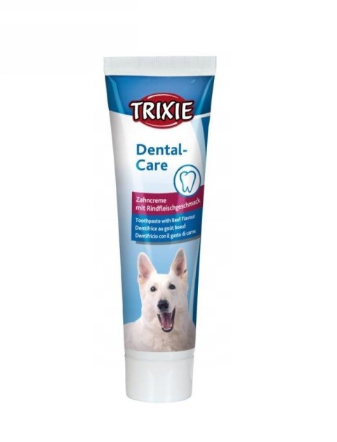 TRIXIE - Pasta do zębów dla psa o smaku mięsnym - 100 g TRIXIE - Pasta do zębów dla psa o smaku mięsnym - 100 g