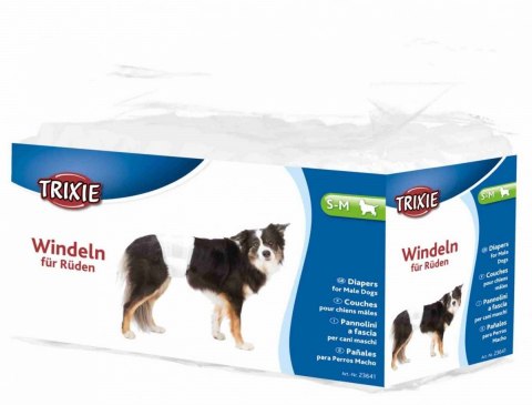 TRIXIE - pieluchy dla psów - rozmiar: S-M 23641 TRIXIE - pieluchy dla psów - rozmiar: S-M 23641