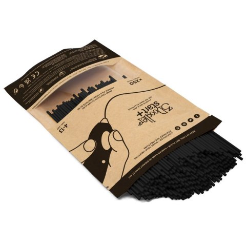 3DOODLER START FILAMENT ECO 2.5MM, 250 SZTUK, CHARCOAL BLACK, 3DS-ECO10-BLACK-250 3DOODLER START FILAMENT ECO 2.5MM, 250 SZTUK, CHARCOAL BLACK, 3DS-ECO10-BLACK-250