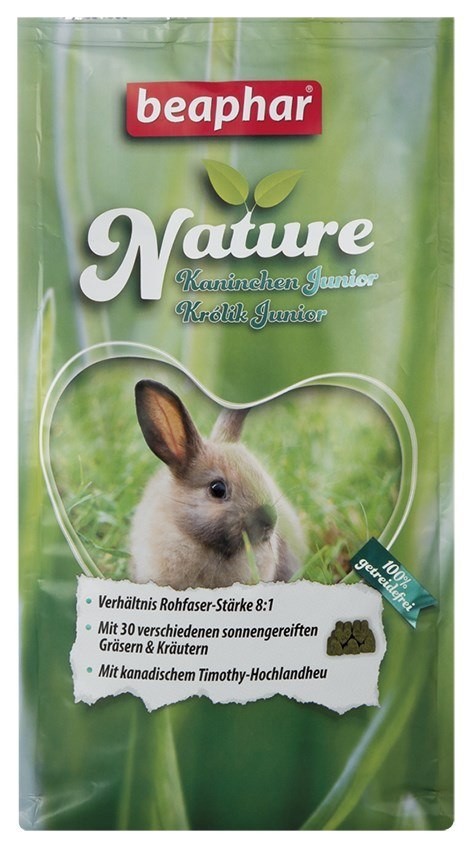 BEAPHAR NATURE JUNIOR KARMA DLA KRÓLIKA 1,25 KG BEAPHAR NATURE JUNIOR KARMA DLA KRÓLIKA 1,25 KG