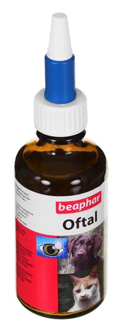 Beaphar krople do pielęgnacji oczu dla psów i kotów 50ml Beaphar krople do pielęgnacji oczu dla psów i kotów 50ml