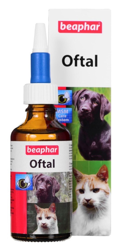 Beaphar krople do pielęgnacji oczu dla psów i kotów 50ml Beaphar krople do pielęgnacji oczu dla psów i kotów 50ml