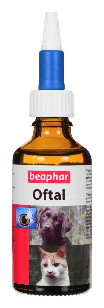 Beaphar krople do pielęgnacji oczu dla psów i kotów 50ml Beaphar krople do pielęgnacji oczu dla psów i kotów 50ml