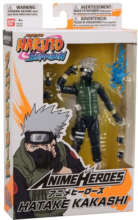 Figurka kolekcjonerska BANDAI ANIME HEROES NARUTO - HATAKE KAKASHI Figurka kolekcjonerska BANDAI ANIME HEROES NARUTO - HATAKE KAKASHI
