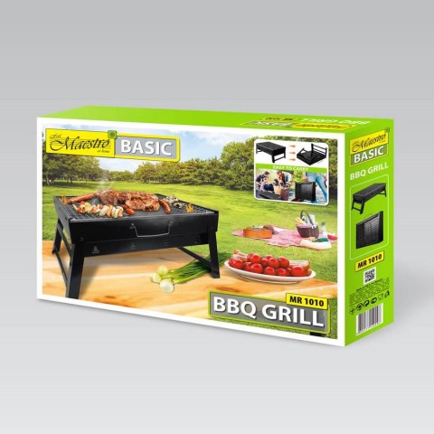Grill składany walizkowy 43x29x22cm MAESTRO MR-1010 Grill składany walizkowy 43x29x22cm MAESTRO MR-1010