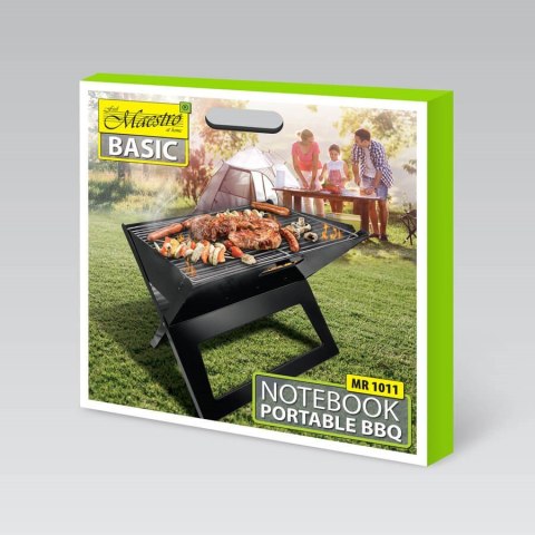 Grill składany walizkowy 45x30x35 cm MAESTRO MR-101 Grill składany walizkowy 45x30x35 cm MAESTRO MR-101