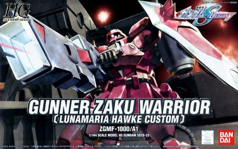 HG 1/144 GUNNER ZAKU WARRIOR (LUNAMARIA HAWKE C.) HG 1/144 GUNNER ZAKU WARRIOR (LUNAMARIA HAWKE C.)