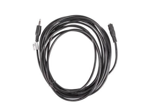 Kabel Lanberg CA-MJFJ-10CC-0050-BK (Mini Jack M - Mini Jack F; 5m; kolor czarny) Kabel Lanberg CA-MJFJ-10CC-0050-BK (Mini Jack M - Mini Jack F; 5m; kolor czarny)