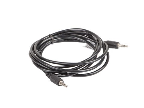 Kabel Lanberg CA-MJMJ-10CC-0020-BK (Mini Jack M - Mini Jack M; 2m; kolor czarny) Kabel Lanberg CA-MJMJ-10CC-0020-BK (Mini Jack M - Mini Jack M; 2m; kolor czarny)