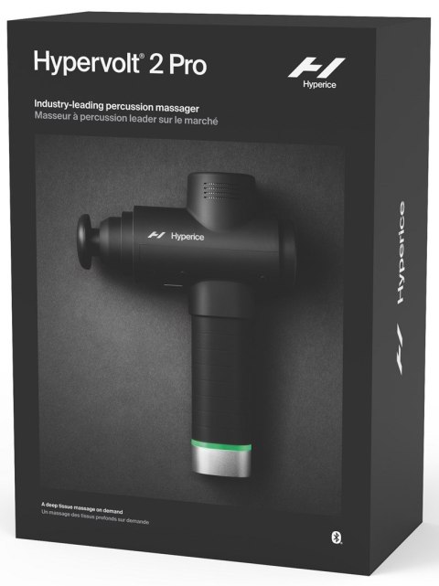 Masażer ręczny Hyperice Hypervolt 2 Pro z aplikacją czarny Masażer ręczny Hyperice Hypervolt 2 Pro z aplikacją czarny