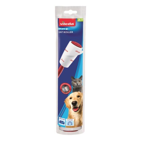 Rolka do usuwania sierści, włosów i drobinek brudu Vileda PET PRO Rolka do usuwania sierści, włosów i drobinek brudu Vileda PET PRO