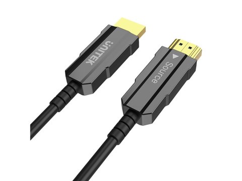 UNITEK KABEL OPTYCZNY HDMI 2.0 Active Optical Cable 4K 60HZ 20M UNITEK KABEL OPTYCZNY HDMI 2.0 Active Optical Cable 4K 60HZ 20M