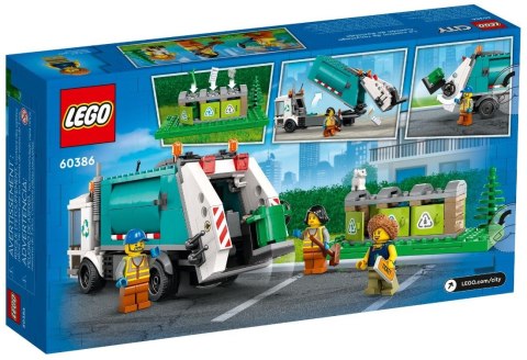 LEGO City 60386 Ciężarówka recyklingowa LEGO City 60386 Ciężarówka recyklingowa
