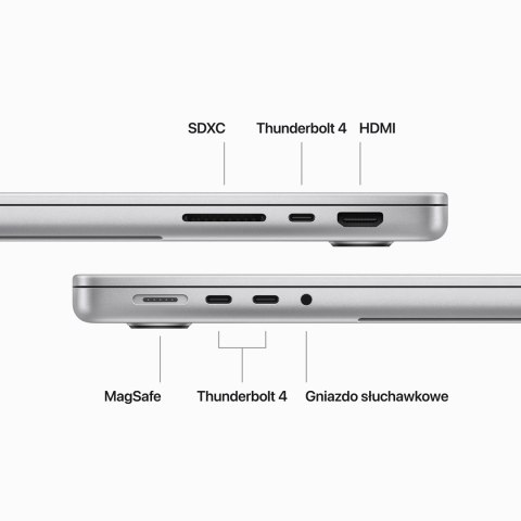 Apple 14-inch MacBook Pro: M3 Pro chip with 12-core CPU and 18-core GPU, 1TB SSD Silver Apple 14-inch MacBook Pro: M3 Pro chip with 12-core CPU and 18-core GPU, 1TB SSD Silver