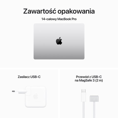 Apple 14-inch MacBook Pro: M3 Pro chip with 12-core CPU and 18-core GPU, 1TB SSD Silver Apple 14-inch MacBook Pro: M3 Pro chip with 12-core CPU and 18-core GPU, 1TB SSD Silver