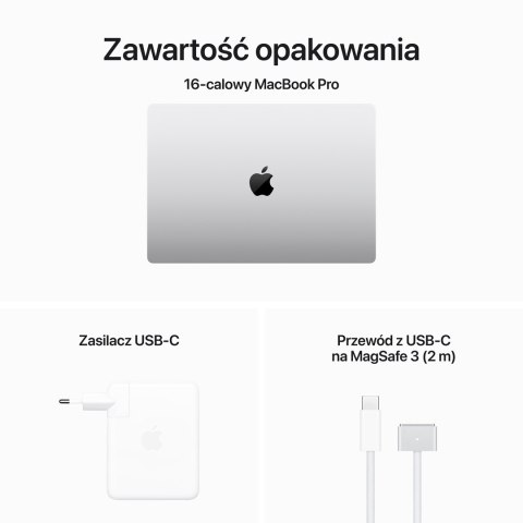 Apple 16-inch MacBook Pro: M3 Max chip with 16-core CPU and 40-core GPU, 1TB SSD Silver Apple 16-inch MacBook Pro: M3 Max chip with 16-core CPU and 40-core GPU, 1TB SSD Silver