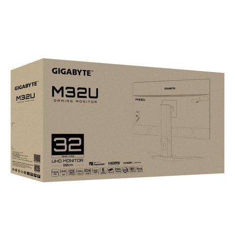 MONITOR GIGABYTE LED 32" M32U-EK 144Hz MONITOR GIGABYTE LED 32" M32U-EK 144Hz