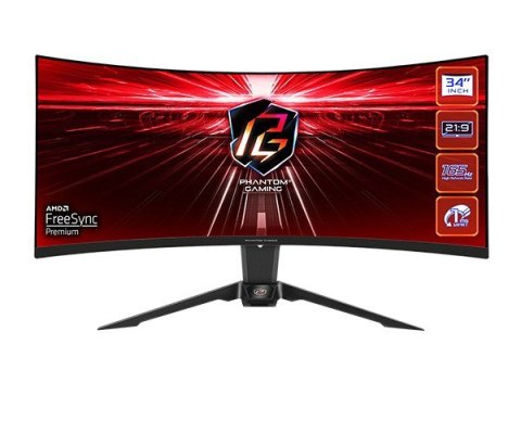 Monitor ASROCK 34" WQHD 165Hz PG34WQ15R2B Monitor ASROCK 34" WQHD 165Hz PG34WQ15R2B