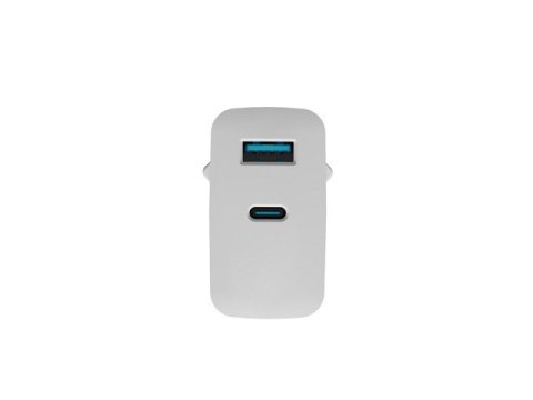 NATEC ŁADOWARKA RIBERA GAN 1X USB-A + 1X USB-C 65W BIAŁA NUC-2144 NATEC ŁADOWARKA RIBERA GAN 1X USB-A + 1X USB-C 65W BIAŁA NUC-2144