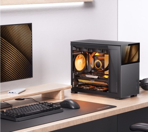 Jonsbo D31 MESH Screen Micro-ATX Tempered Glass - black Jonsbo D31 MESH Screen Micro-ATX Tempered Glass - black