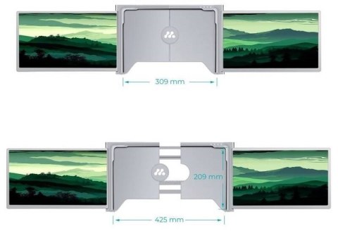 Przenośny monitor LCD Misura 14'' Dual 3M1400S1 1920x1080 Przenośny monitor LCD Misura 14'' Dual 3M1400S1 1920x1080