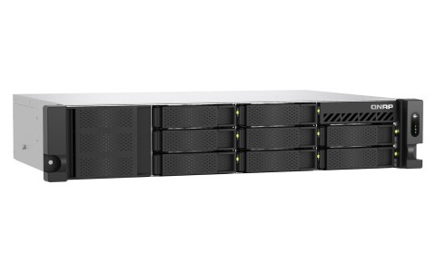 Qnap TS-855eU-RP-8G, 2U, 8 x 2.5"/3.5" SATA, Intel Atom C5125 8C/8T, 8 GB SODIMM DDR4 (max. 64GB ), 2 x 2.5GbERedundant PSU Qnap TS-855eU-RP-8G, 2U, 8 x 2.5"/3.5" SATA, Intel Atom C5125 8C/8T, 8 GB SODIMM DDR4 (max. 64GB ), 2 x 2.5GbERedundant PSU