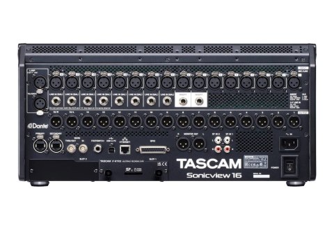 Tascam Sonicview 16 - Cyfrowy mikser audio z Dante i interfejsem USB Tascam Sonicview 16 - Cyfrowy mikser audio z Dante i interfejsem USB