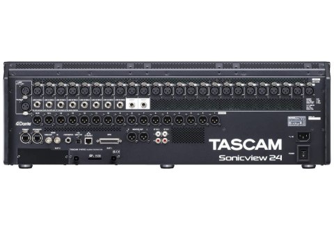 Tascam Sonicview 24 - Cyfrowy mikser audio z Dante i interfejsem USB Tascam Sonicview 24 - Cyfrowy mikser audio z Dante i interfejsem USB