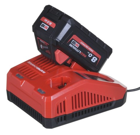 Zestaw akumulatory 2x18V 8.0Ah 4933471073 MILWAUKEE Zestaw akumulatory 2x18V 8.0Ah 4933471073 MILWAUKEE