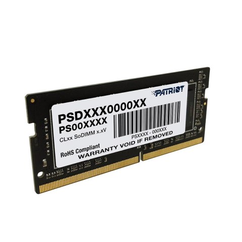 Patriot SO-DIMM DDR4 8GB 3200MHz Patriot SO-DIMM DDR4 8GB 3200MHz